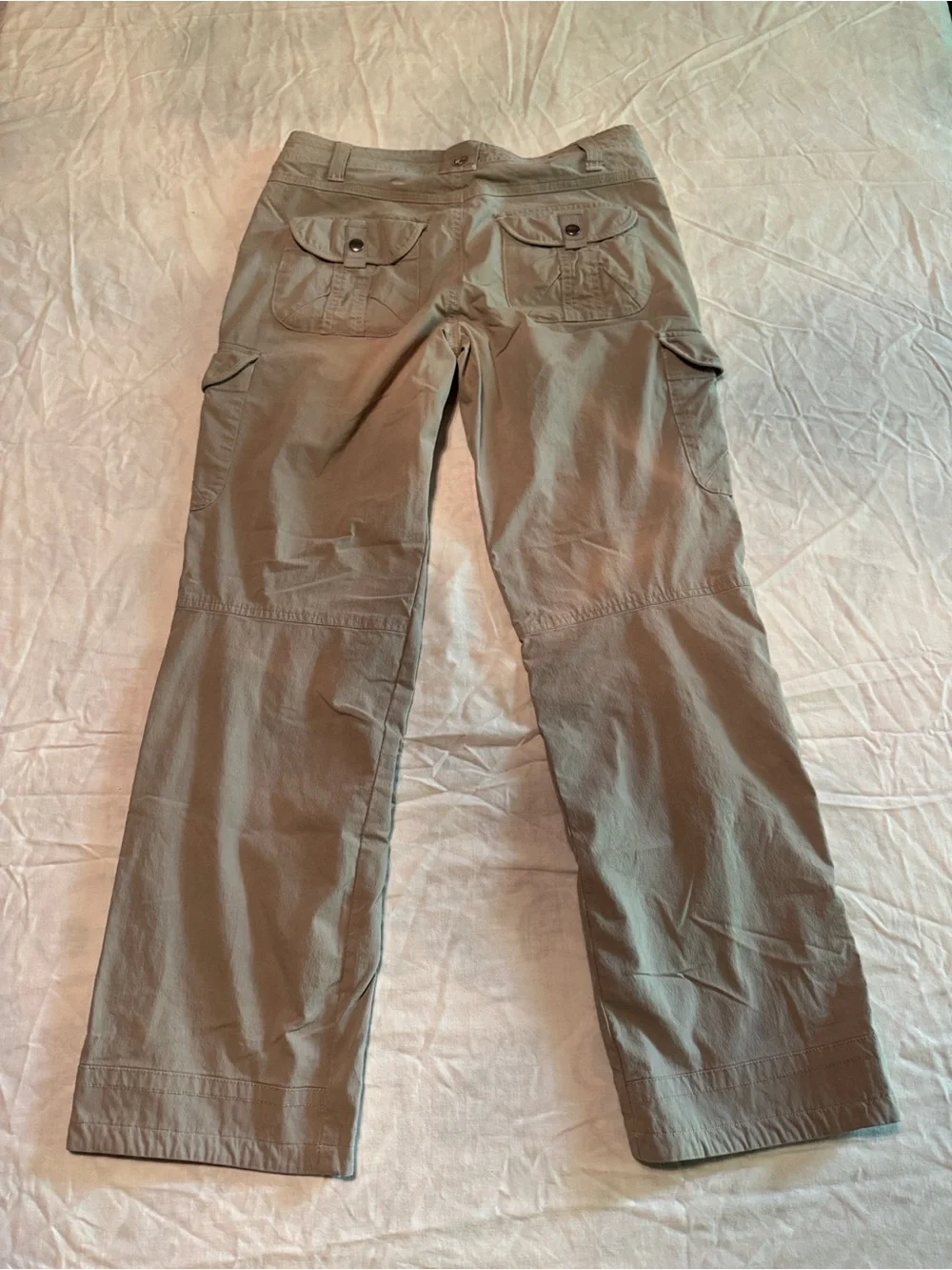 KÜHL Roll-Up Pants Khaki Hiking Camping Cargo Size 2 Short